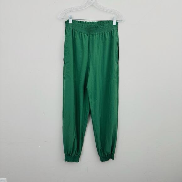 Athleta Green Athletic Jogger Pants Women’s Size 4 - Picture 1 of 7